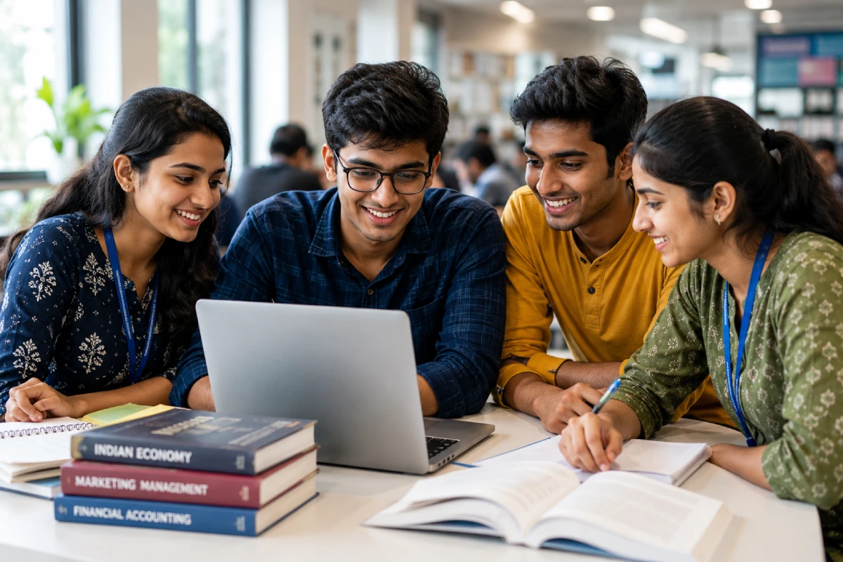 indian college student