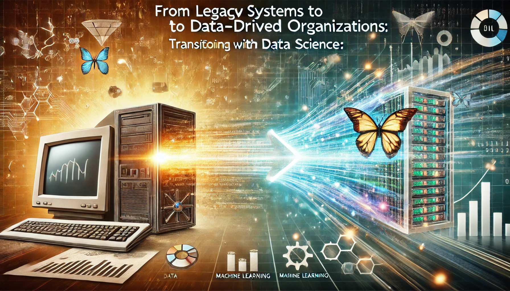 With Data Science Learn How to Transition from Legacy Systems to Data-Driven Organizations